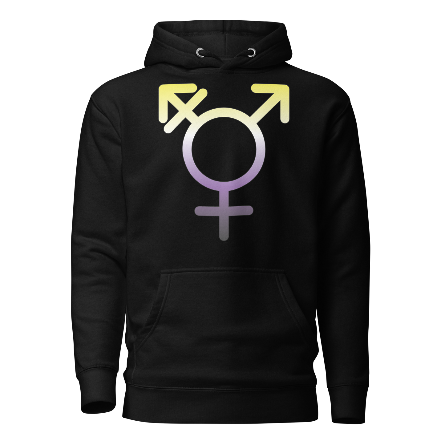 Transgender Symbol - Non-binary Pride Unisex Hoodie