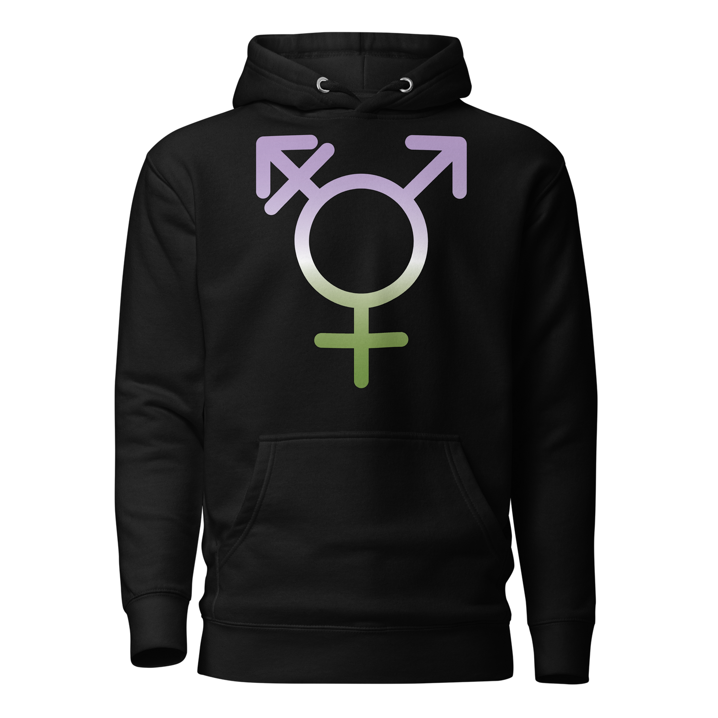 Transgender Symbol - Genderqueer Pride Unisex Hoodie