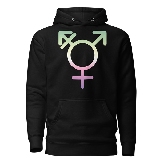 Transgender Symbol - Genderfae Pride Unisex Hoodie