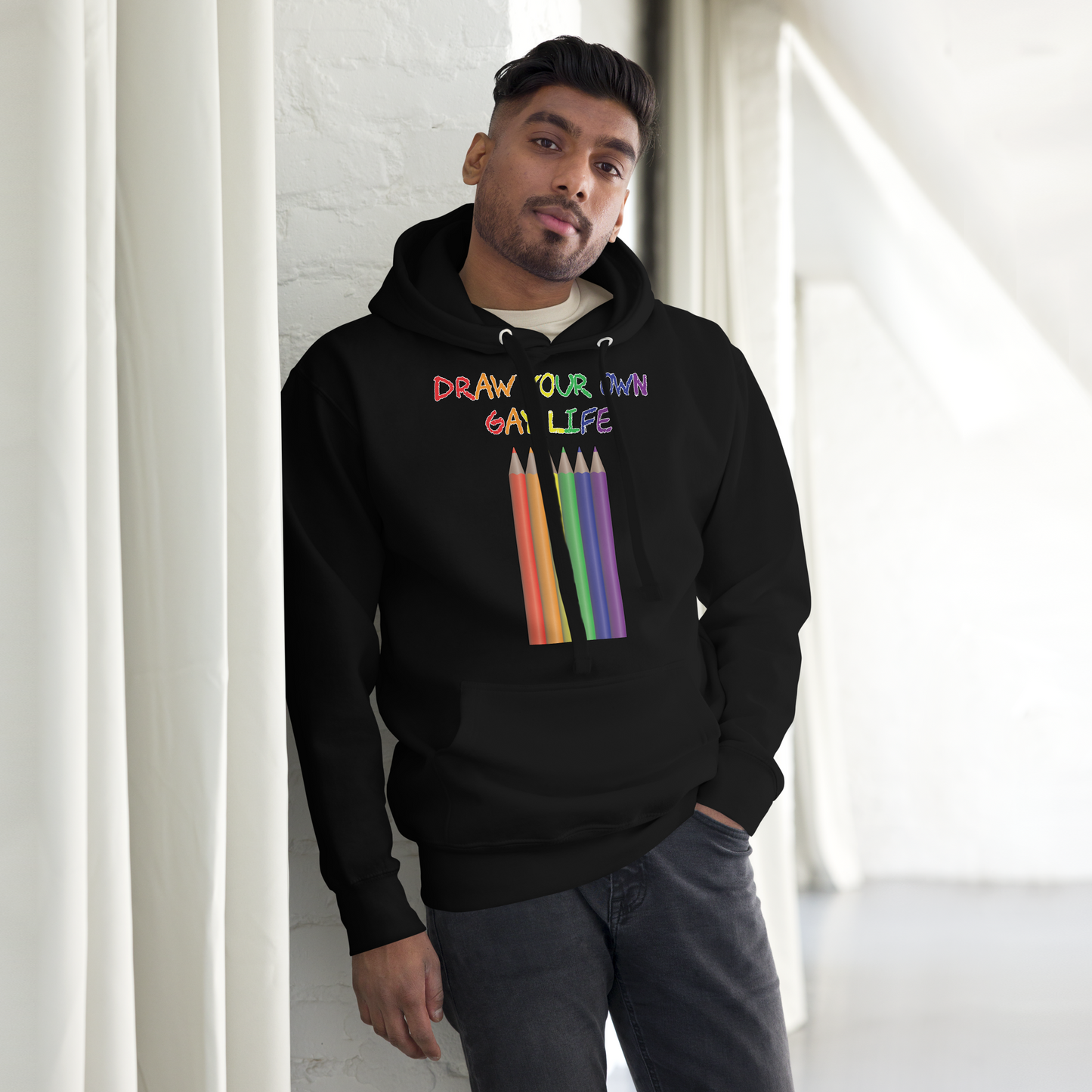 Draw Your Own Gay Life Unisex Hoodie