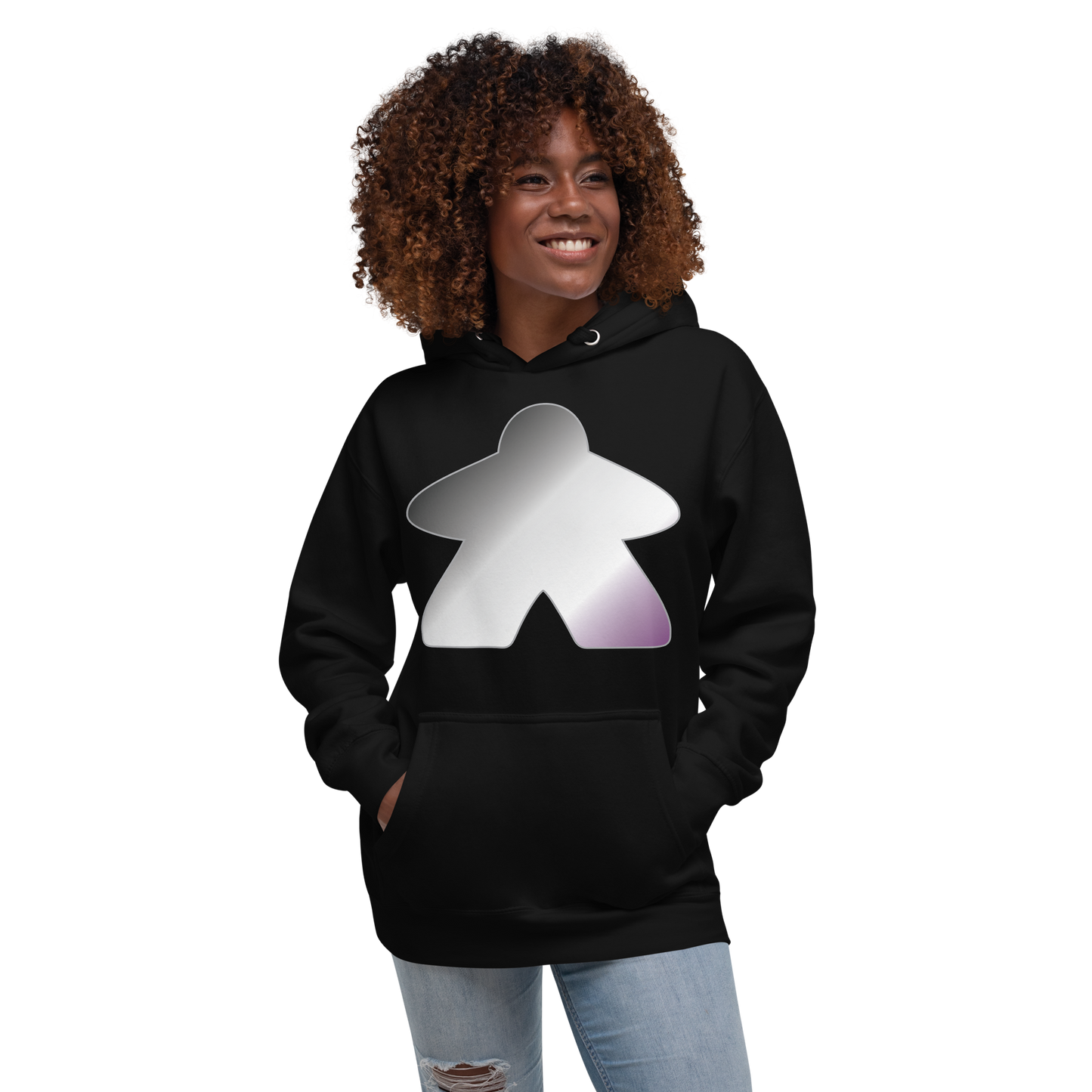 Queerple - Asexual/Demisexual Pride Unisex Hoodie