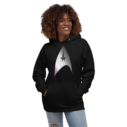 Starfleet Insignia - Asexual/Demisexual Pride Unisex Hoodie