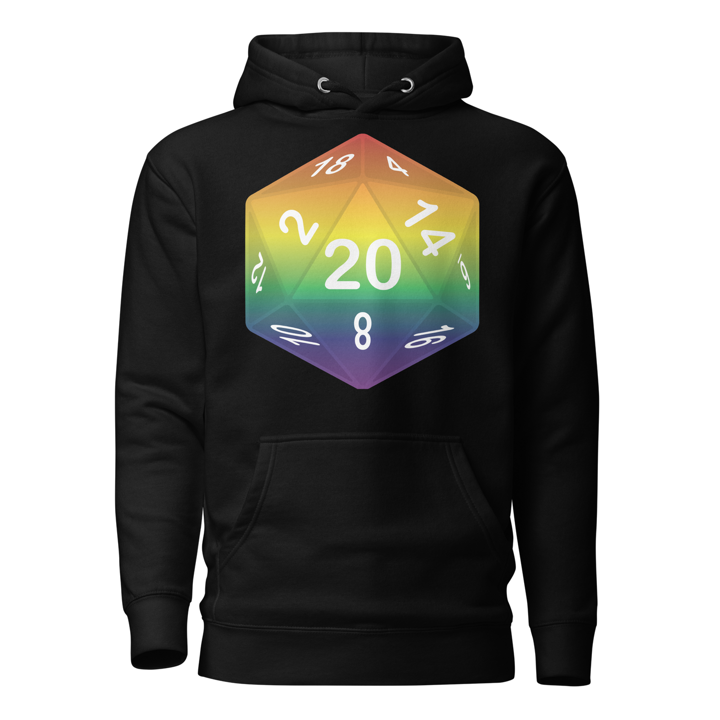 Pride Dice - Rainbow Unisex Hoodie