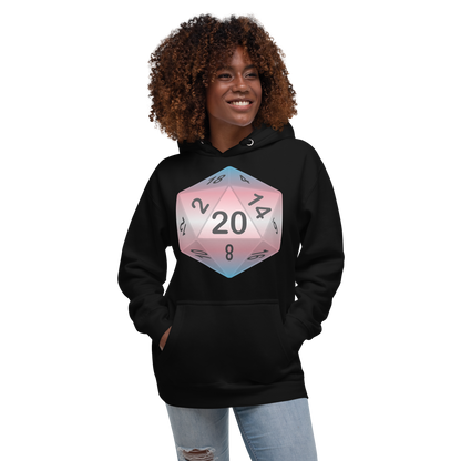 Pride Dice - Transgender Unisex Hoodie