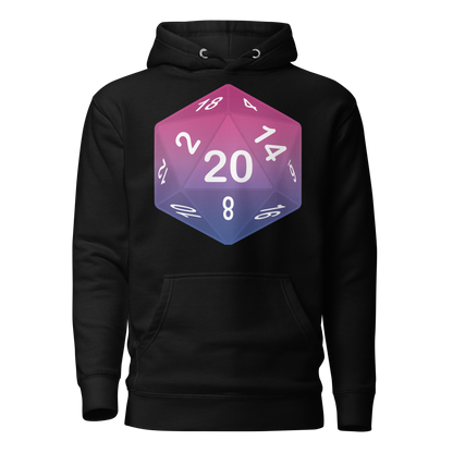 Pride Dice - Bisexual Unisex Hoodie