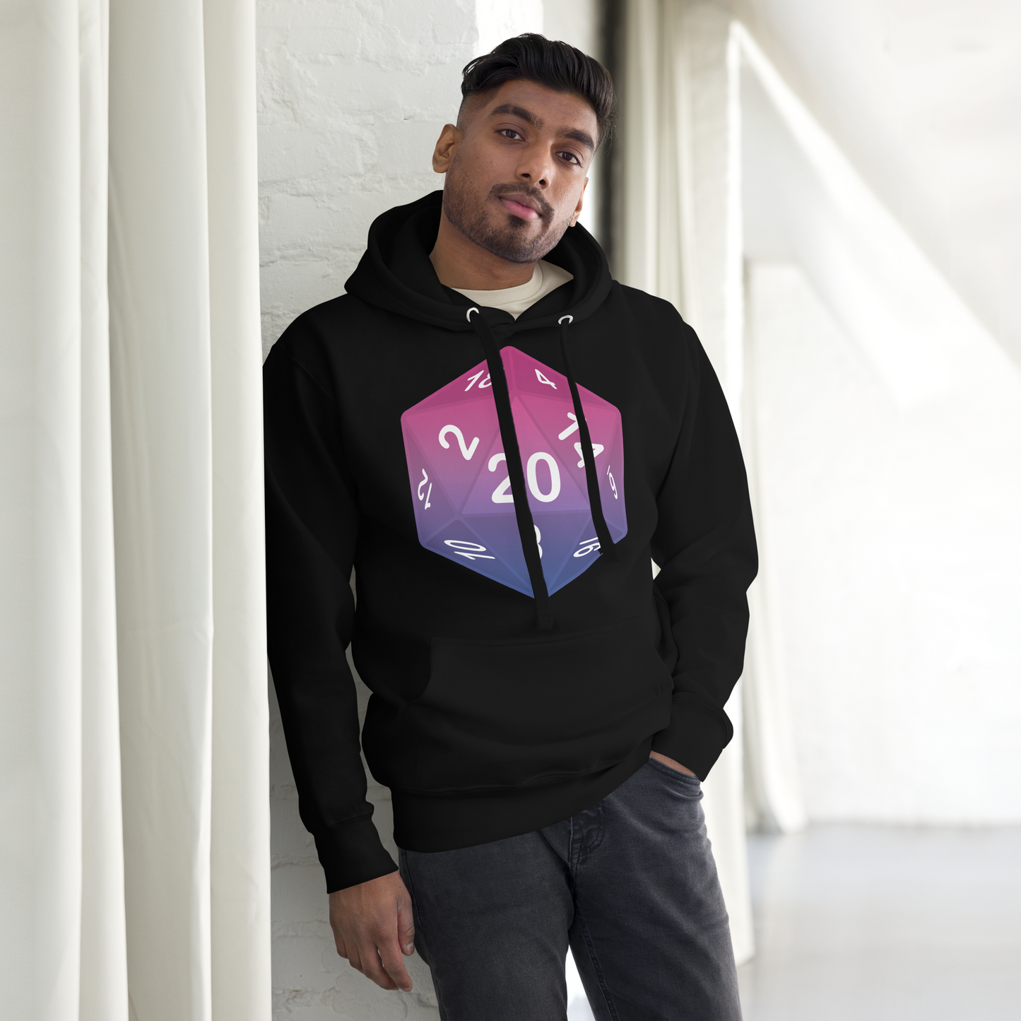 Pride Dice - Bisexual Unisex Hoodie