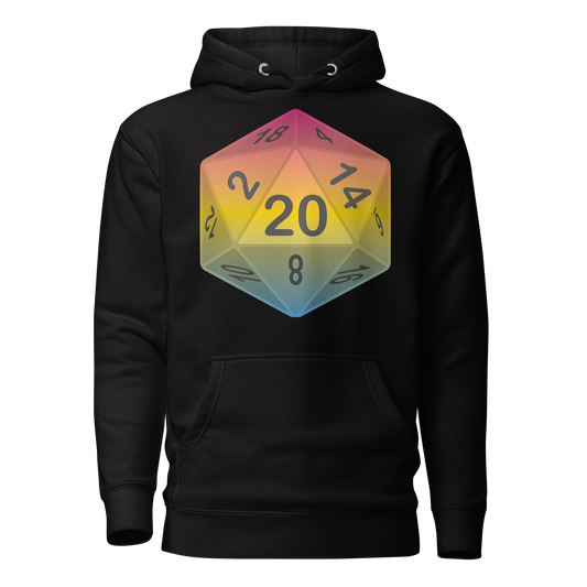 Pride Dice - Pansexual Unisex Hoodie