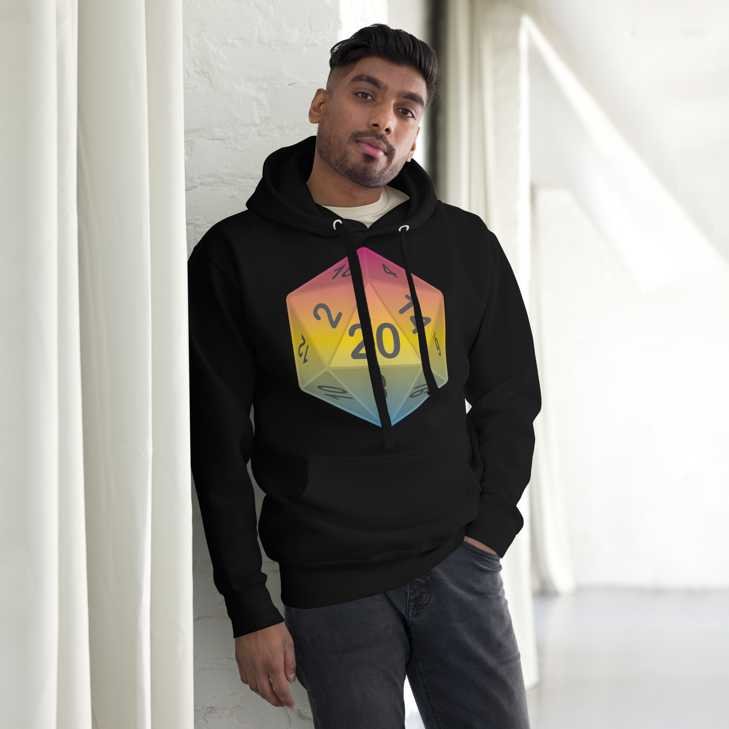 Pride Dice - Pansexual Unisex Hoodie