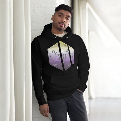 Pride Dice - Non-binary Unisex Hoodie