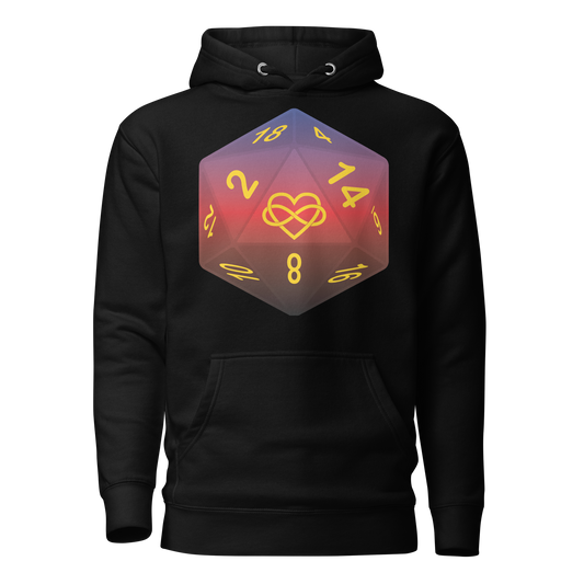 Pride Dice - Polyamory Unisex Hoodie