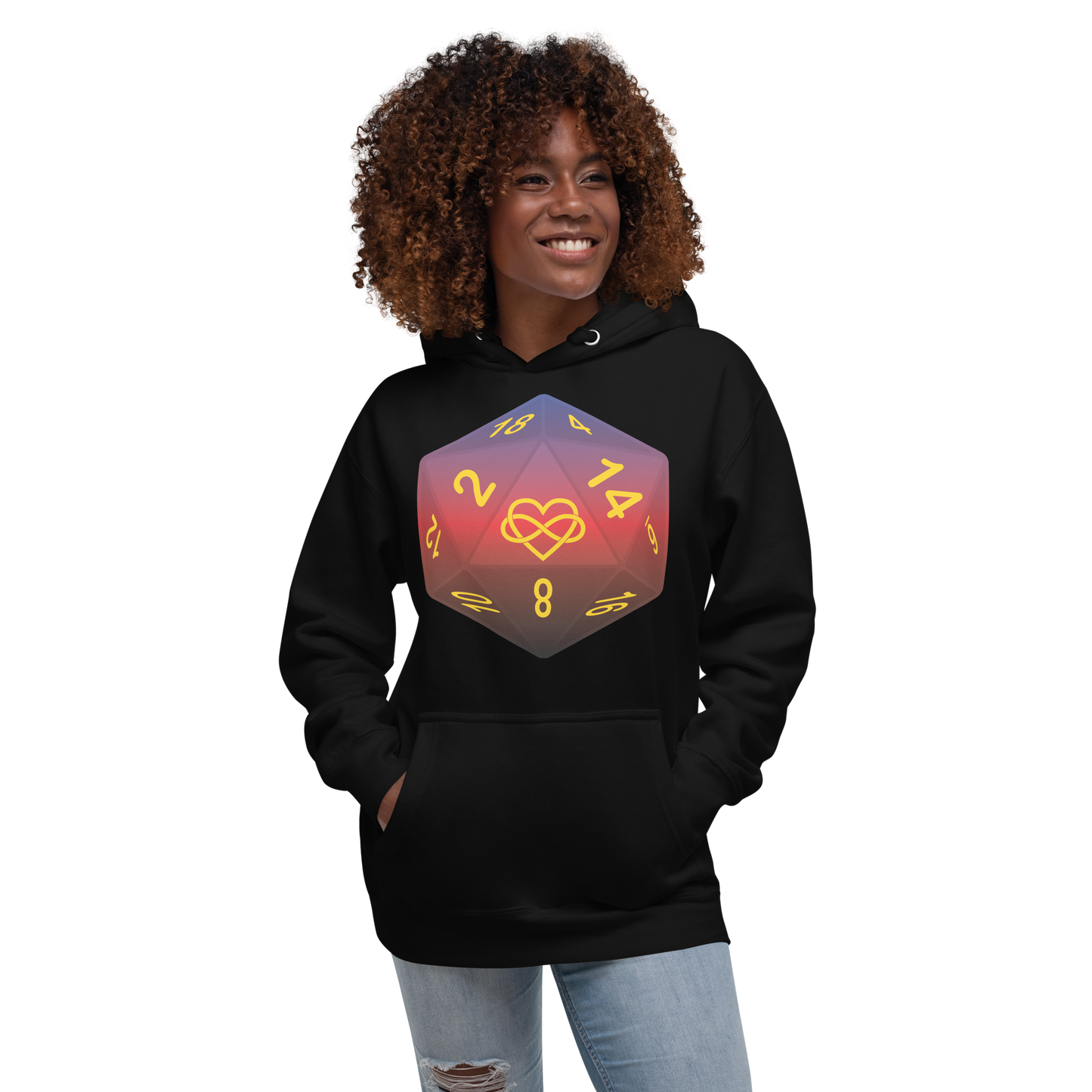 Pride Dice - Polyamory Unisex Hoodie