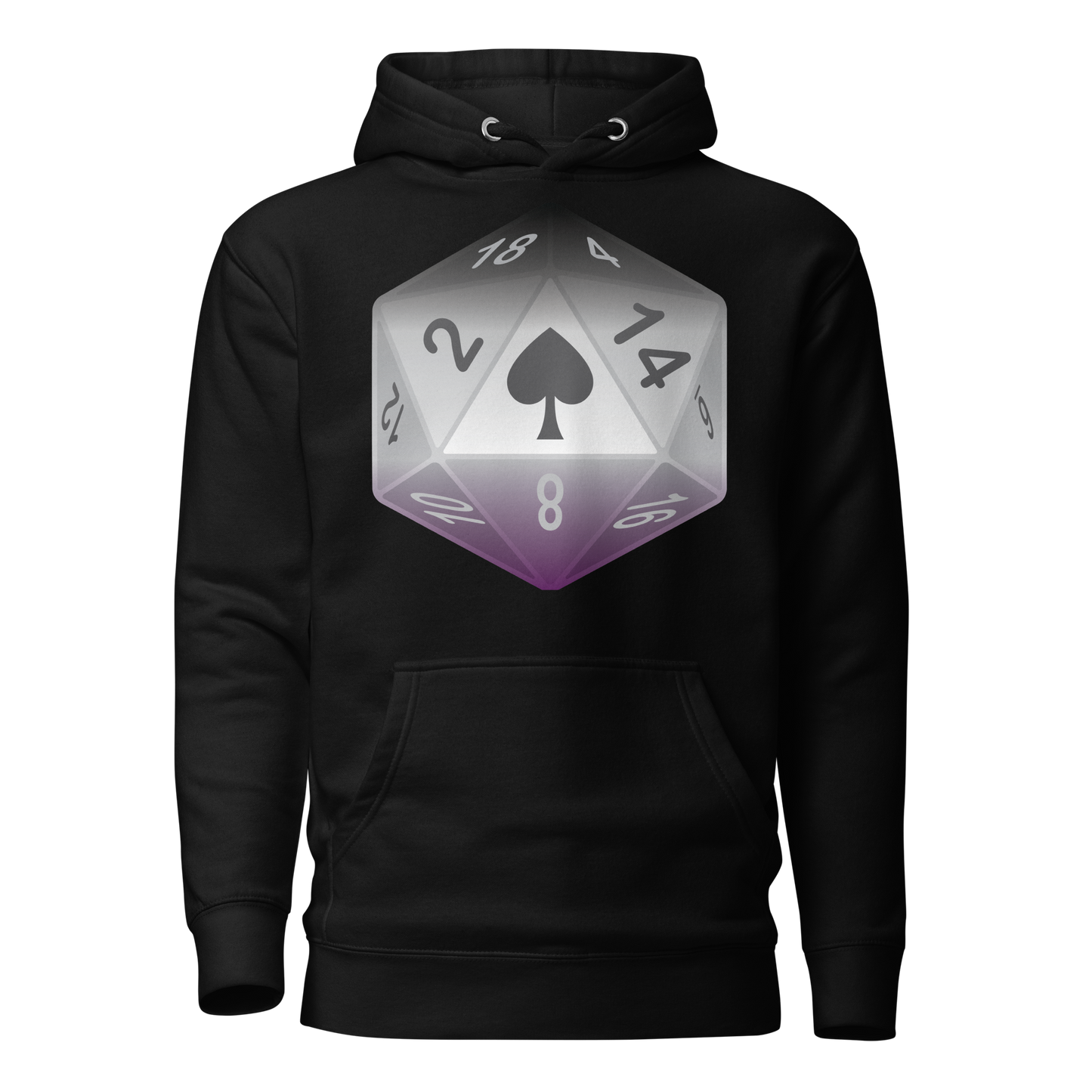 Pride Dice - Asexual Unisex Hoodie