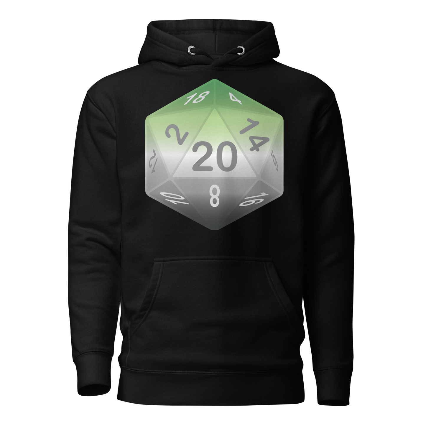 Pride Dice - Aromantic Unisex Hoodie