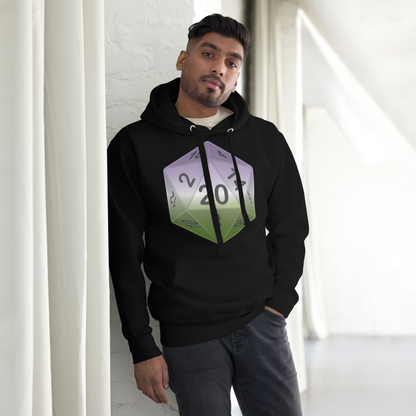 Pride Dice - Genderqueer Unisex Hoodie