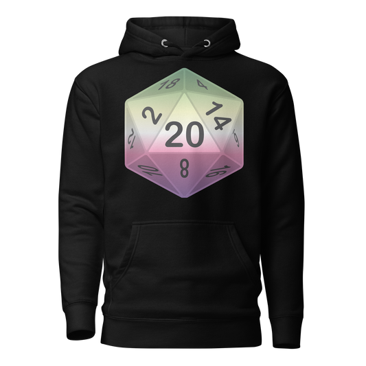 Pride Dice - Genderfae Unisex Hoodie