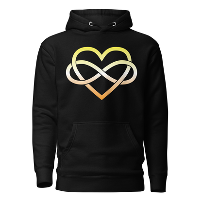 Polyamory Infinity Heart - Maverique Unisex Hoodie