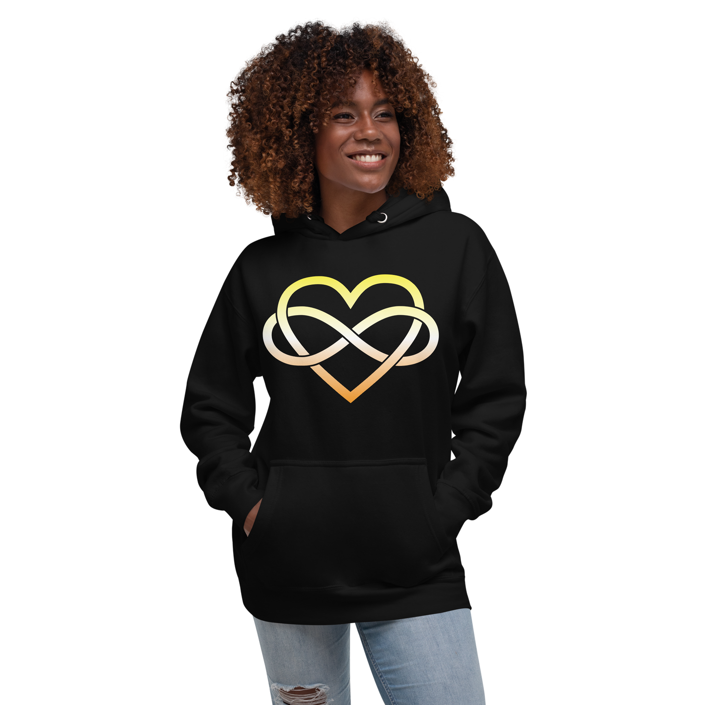 Polyamory Infinity Heart - Maverique Unisex Hoodie