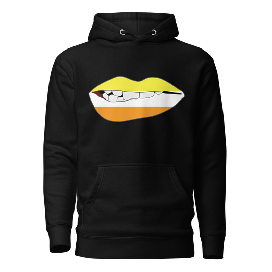 Biting Lips - Maverique Flag Unisex Hoodie