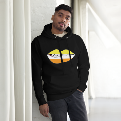 Biting Lips - Maverique Flag Unisex Hoodie