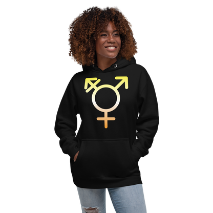 Transgender Symbol - Maverique Pride Unisex Hoodie