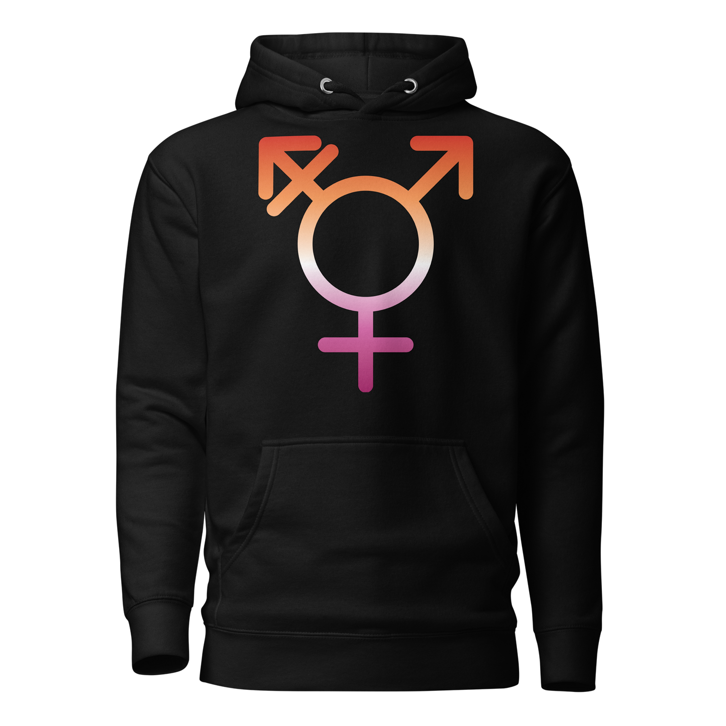 Transgender Symbol - Lesbian Pride Unisex Hoodie