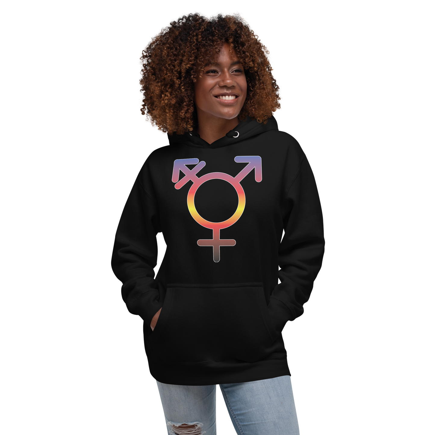 Transgender Symbol - Polyamory Pride Unisex Hoodie