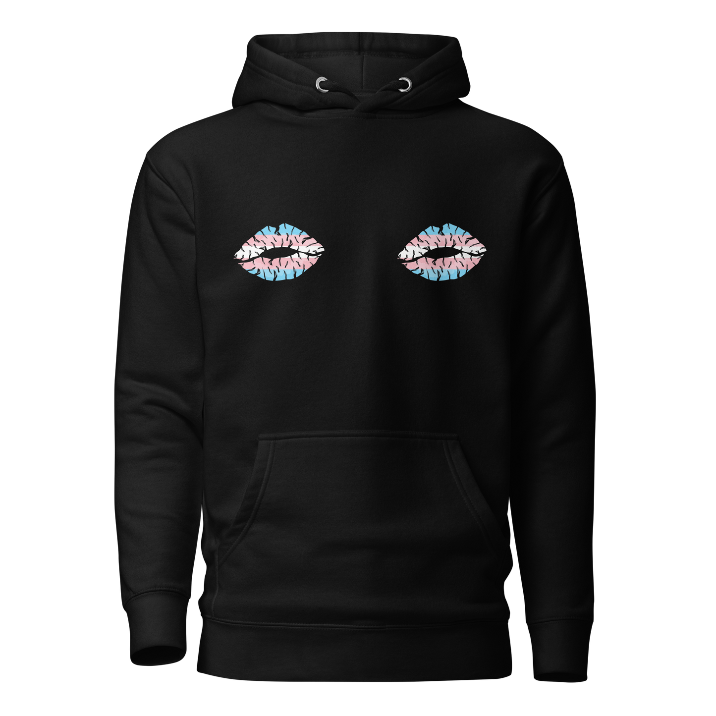 Trans Boob Kisses Unisex Hoodie