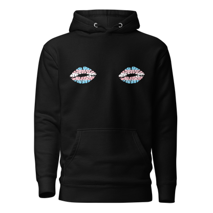 Trans Boob Kisses Unisex Hoodie