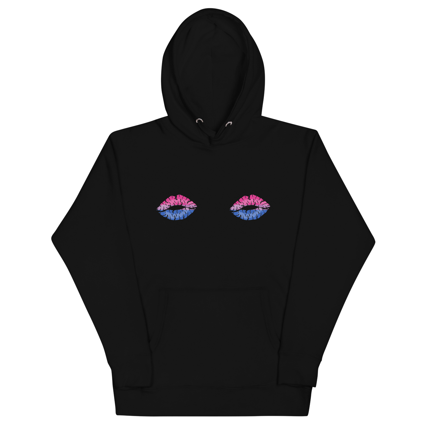 Bi Boob Kisses Unisex Hoodie