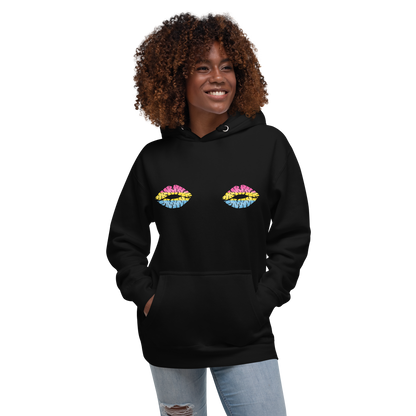 Pan Boob Kisses Unisex Hoodie