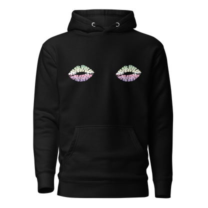 Genderfae Boob Kisses Unisex Hoodie