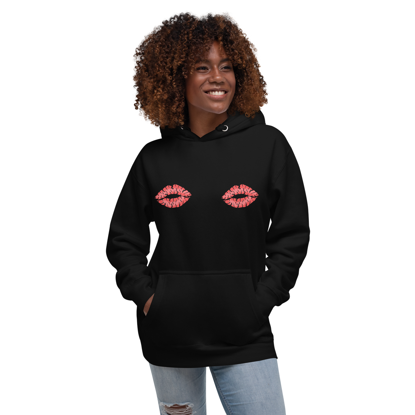 Boob Kisses Unisex Hoodie