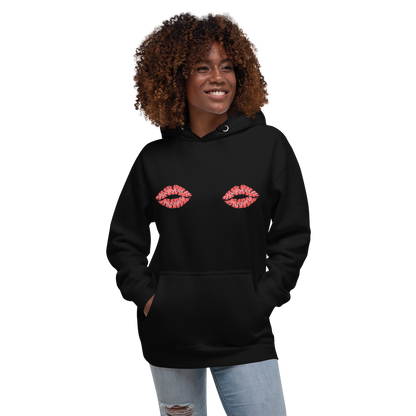 Boob Kisses Unisex Hoodie