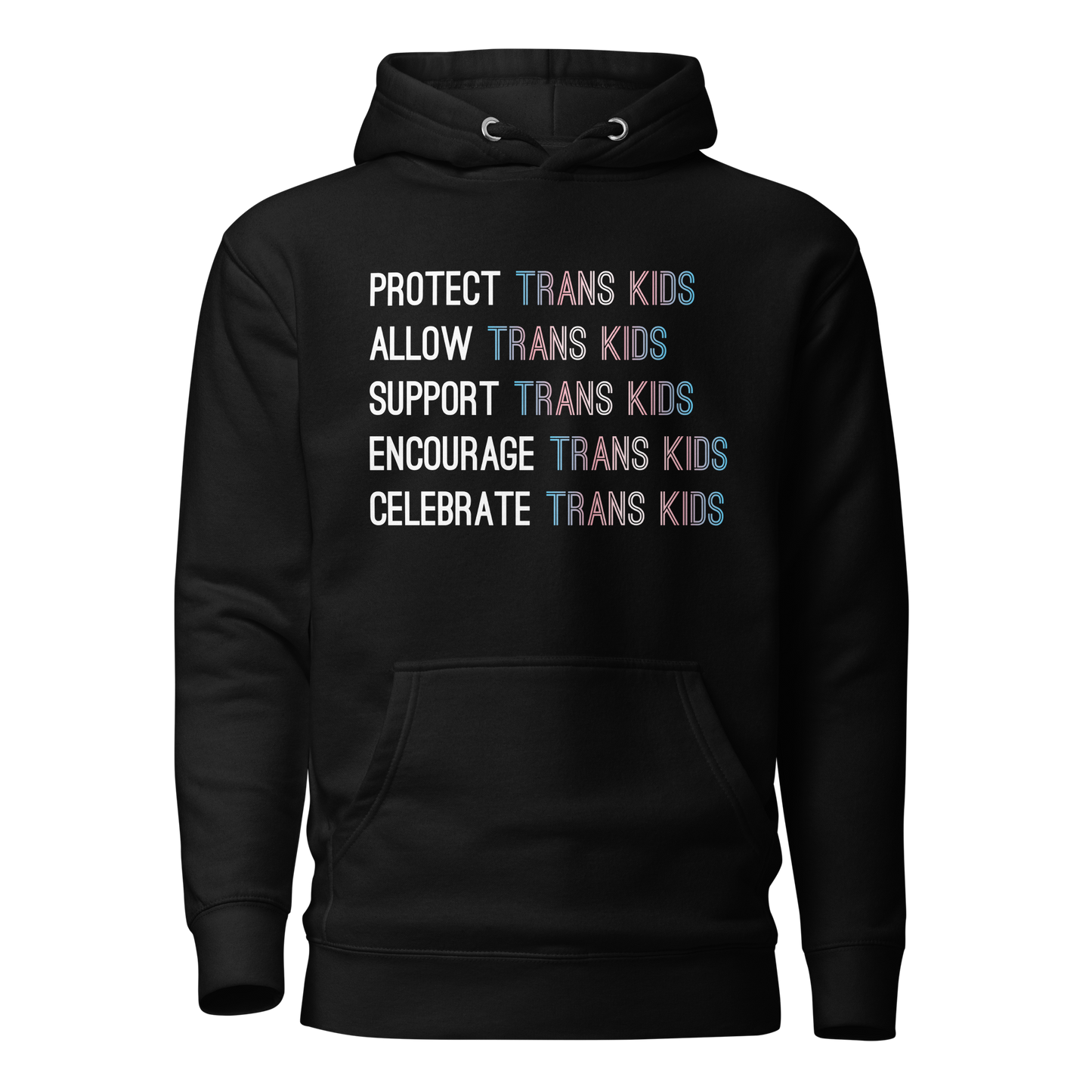 Support Trans Kids Unisex Hoodie