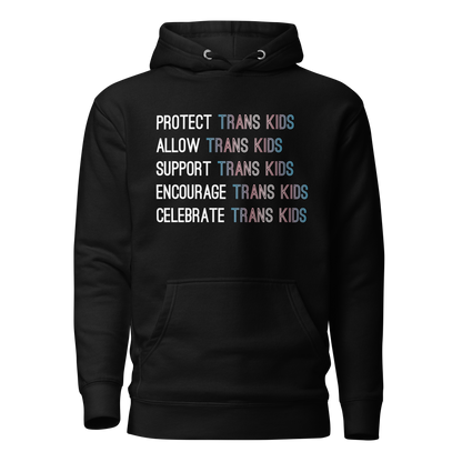 Support Trans Kids Unisex Hoodie