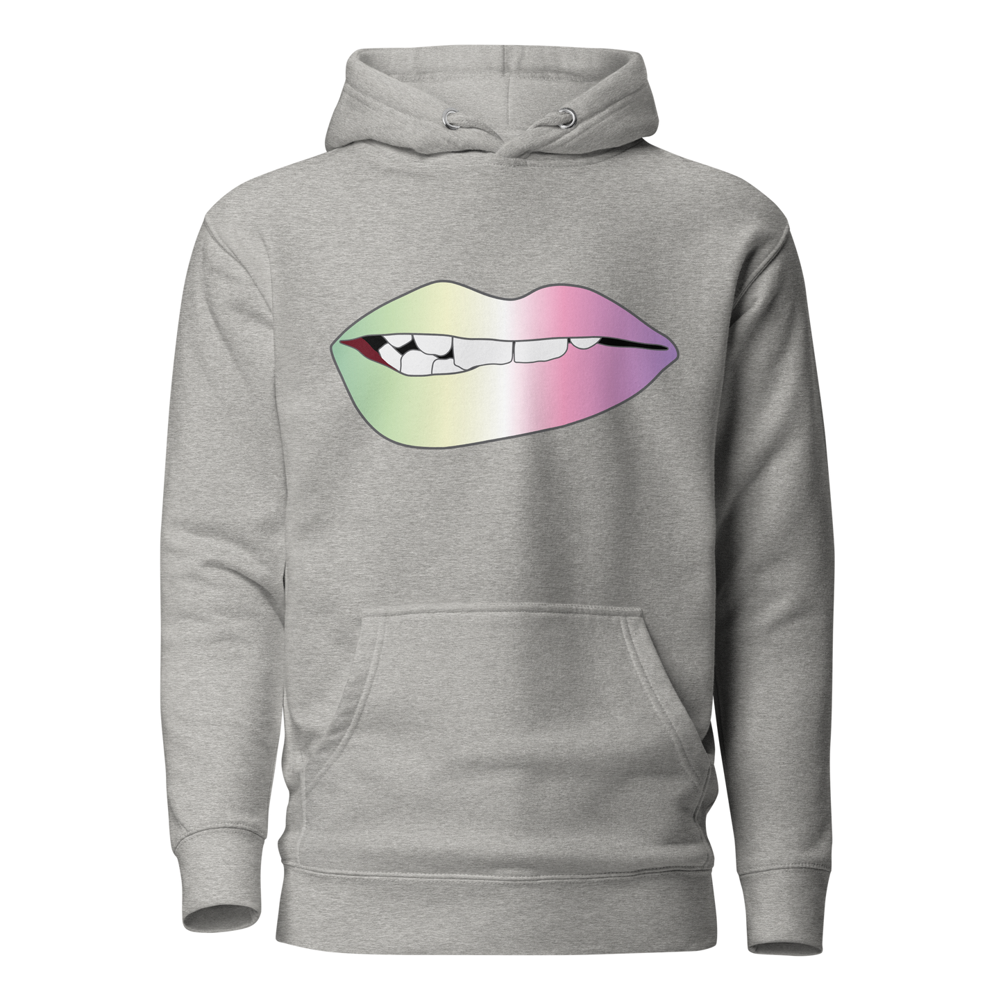 Biting Lips - Genderfae Pride - Gradient Unisex Hoodie