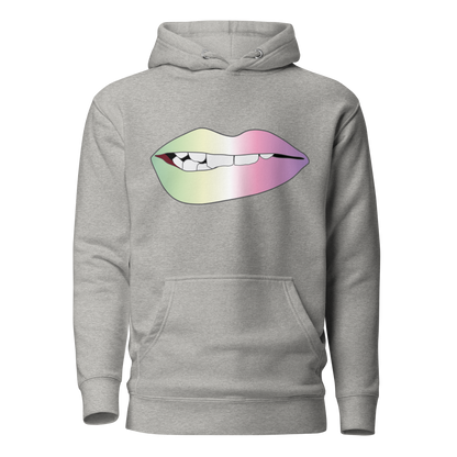 Biting Lips - Genderfae Pride - Gradient Unisex Hoodie