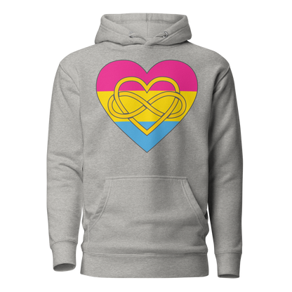 Polyamory Infinity Heart Pansexual Pride Unisex Hoodie