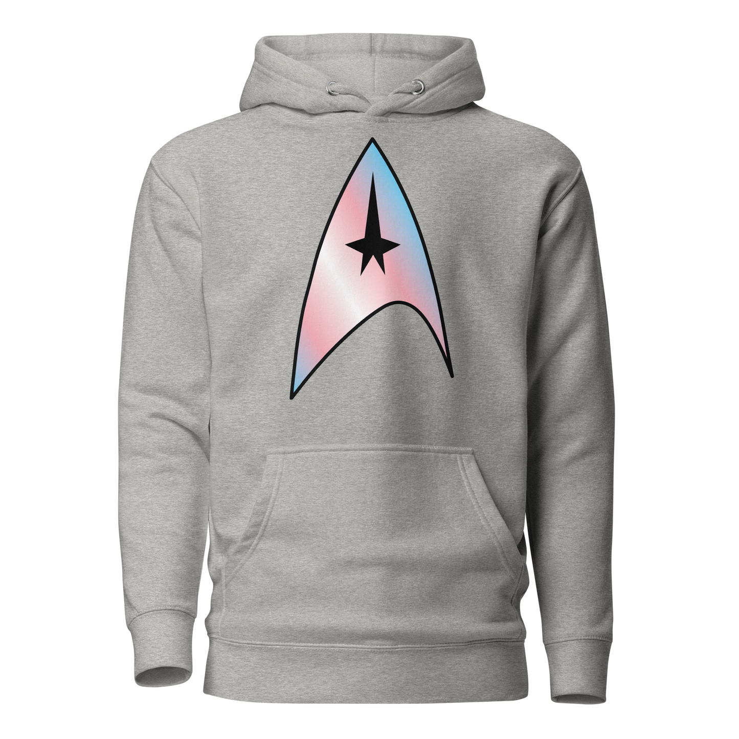 Starfleet Insignia - Trans Pride Unisex Hoodie