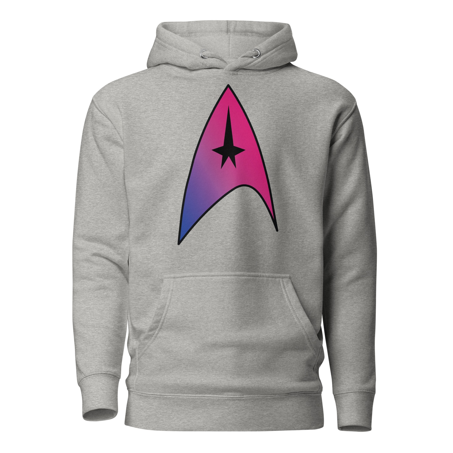 Starfleet Insignia - Bisexual Pride Unisex Hoodie