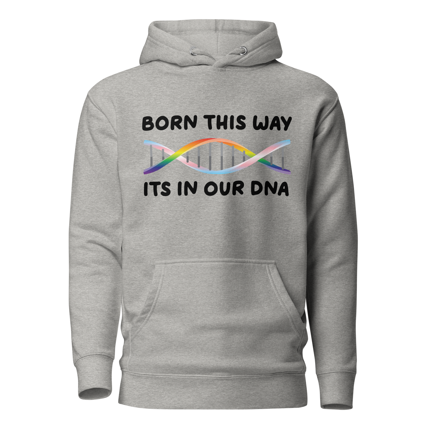 Born This Way - Rainbow/Trans Unisex Hoodie