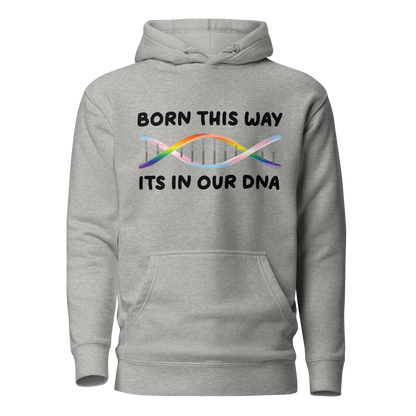 Born This Way - Rainbow/Trans Unisex Hoodie