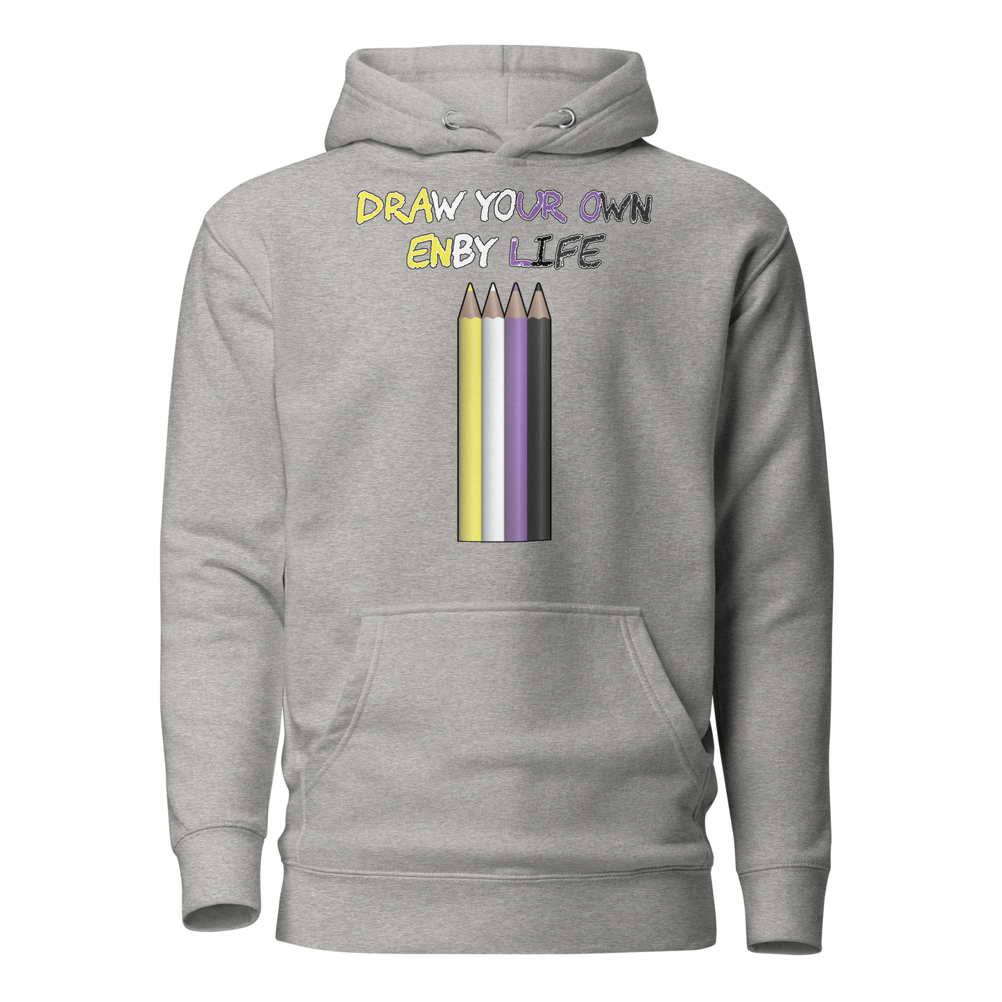 Draw Your Own Enby Life Unisex Hoodie