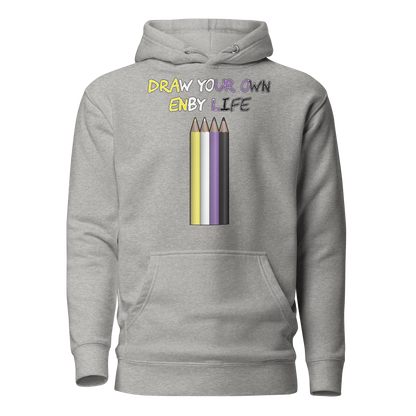 Draw Your Own Enby Life Unisex Hoodie