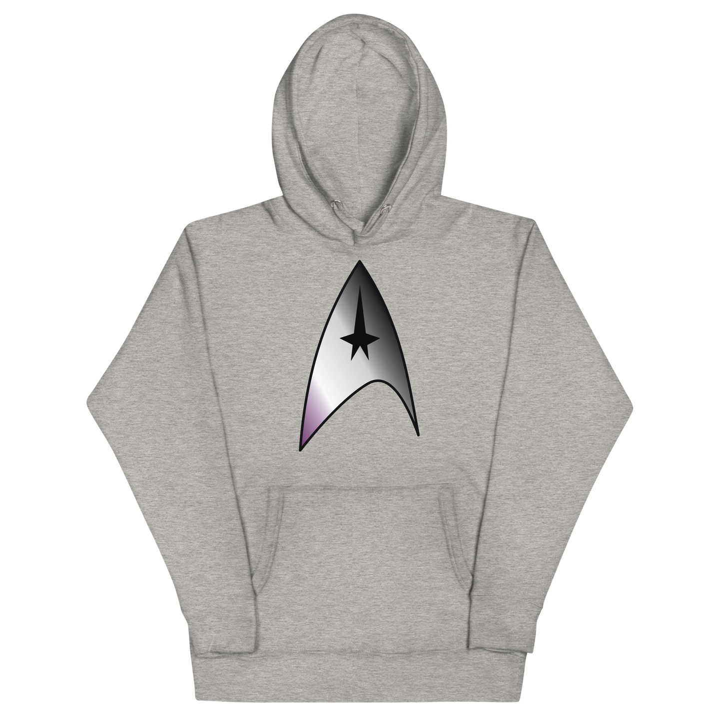 Starfleet Insignia - Asexual/Demisexual Pride Unisex Hoodie