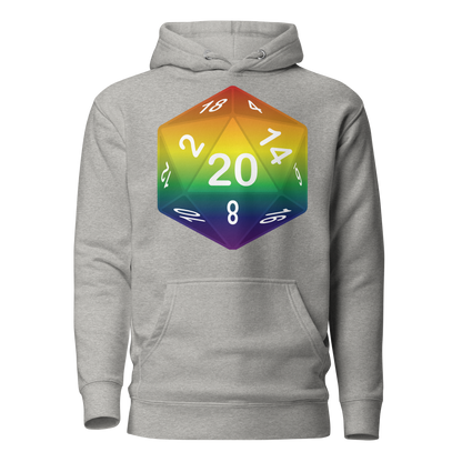 Pride Dice - Rainbow Unisex Hoodie