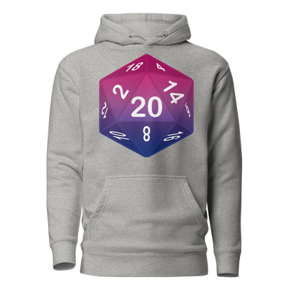 Pride Dice - Bisexual Unisex Hoodie