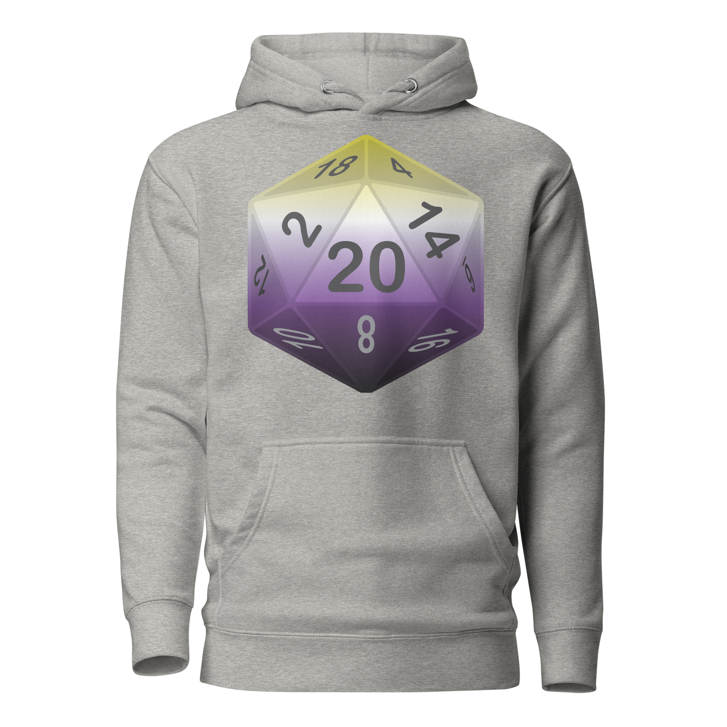 Pride Dice - Non-binary Unisex Hoodie