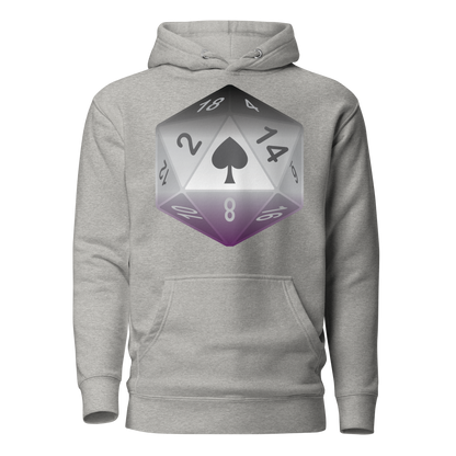 Pride Dice - Asexual Unisex Hoodie