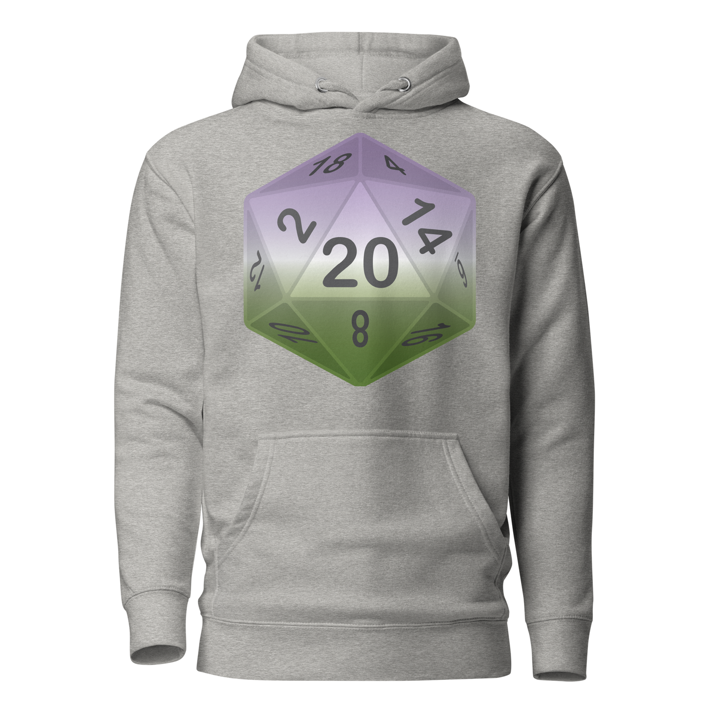 Pride Dice - Genderqueer Unisex Hoodie